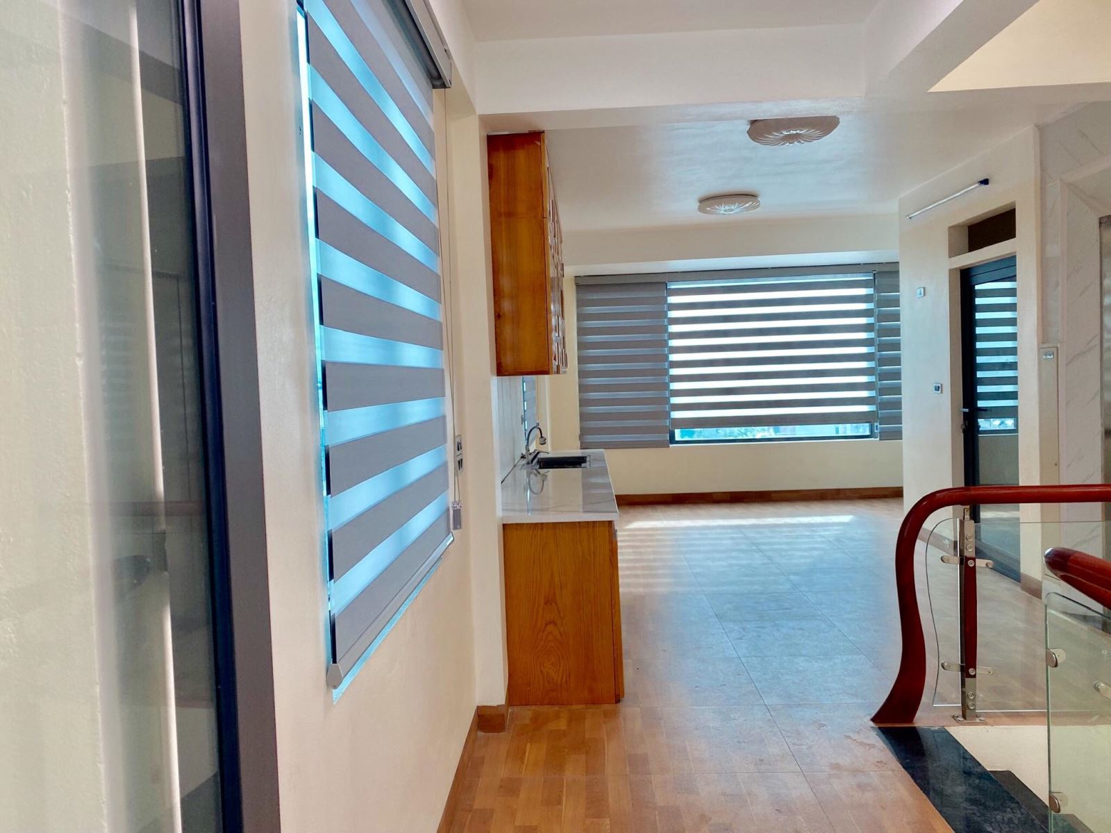 Lắp đặt rèm cầu vồng Hàn Quốc tại xã Đức Giang, Hoài Đức Hà Nội