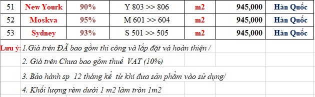 CUNG CẤP RÈM CẦU VỒNG HÀN QUỐC ĐẸP TẠI NHO QUAN, NINH BÌNH