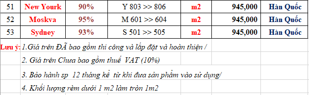 Rèm cầu vồng văn phòng tại Cầu Giấy, Hà Nội 0975765295