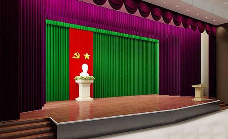 ĐỊA CHỈ CUNG CẤP RÈM VẢI HỘI TRƯỜNG TẠI HÀ ĐÔNG, HÀ NỘI