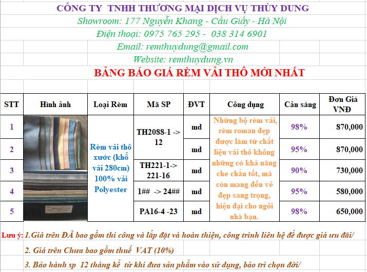 6 công dụng tuyệt vời rèm vải 2 lớp tại Nho Quan, Ninh Bình 