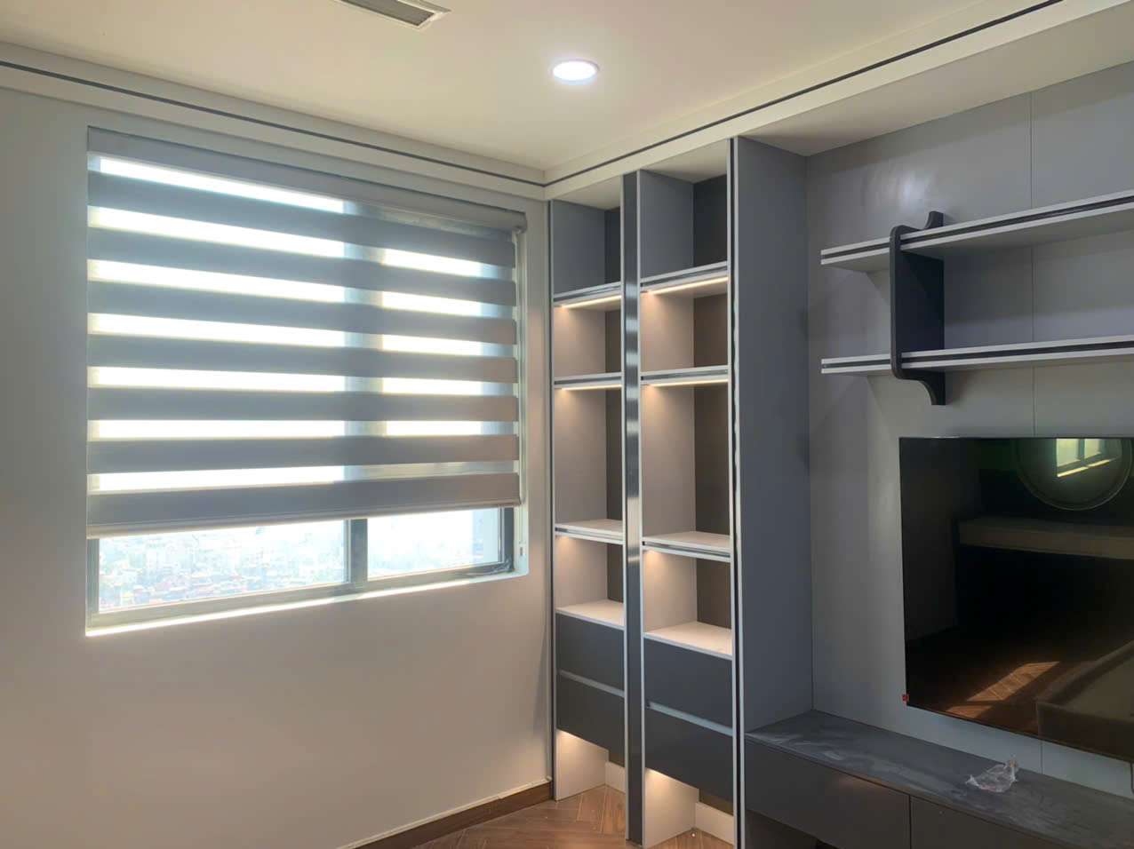 Lắp đặt rèm cầu vồng tại Biên Giang, Hà Đông