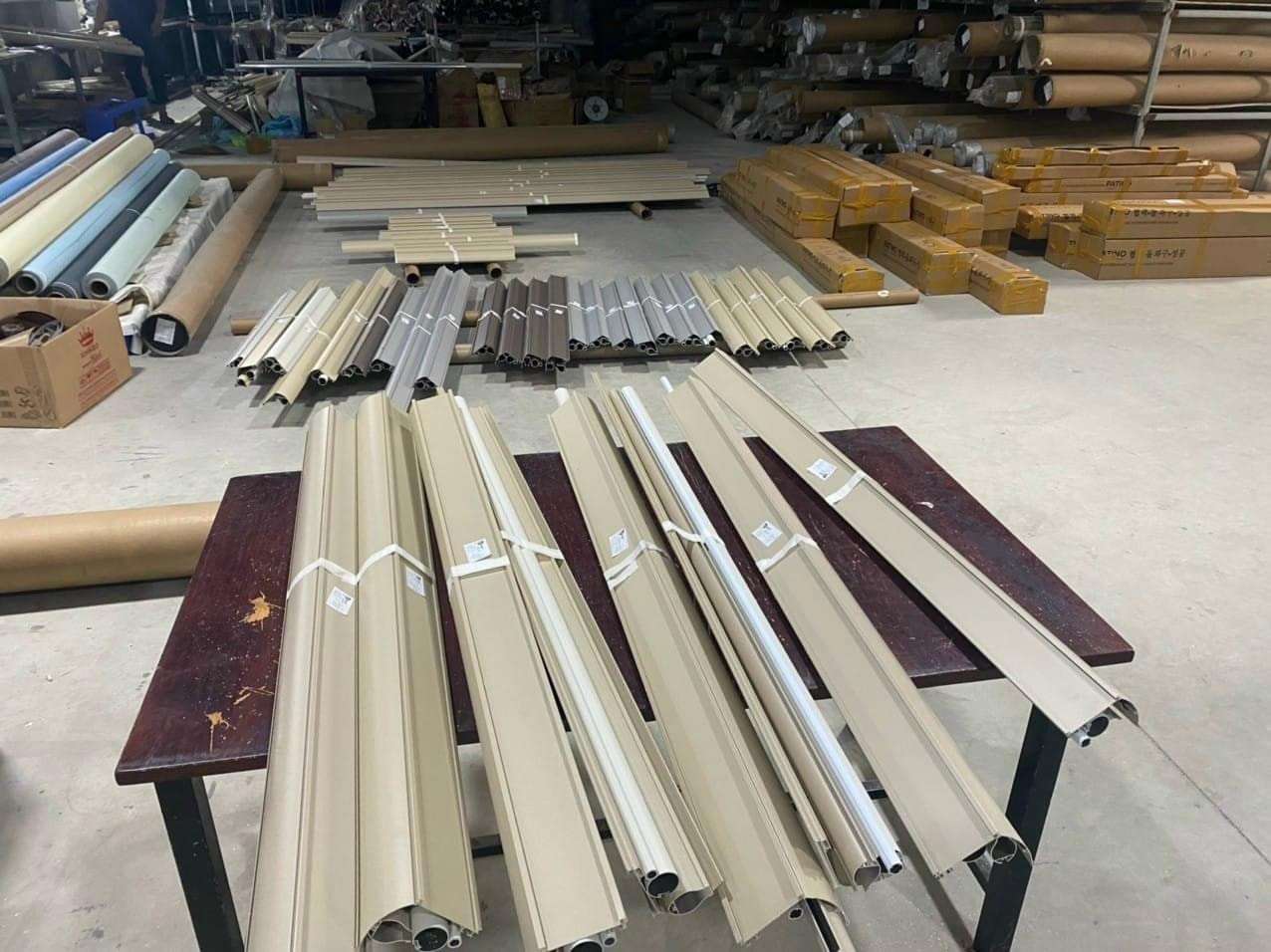 Xưởng sản xuất rèm cầu vồng