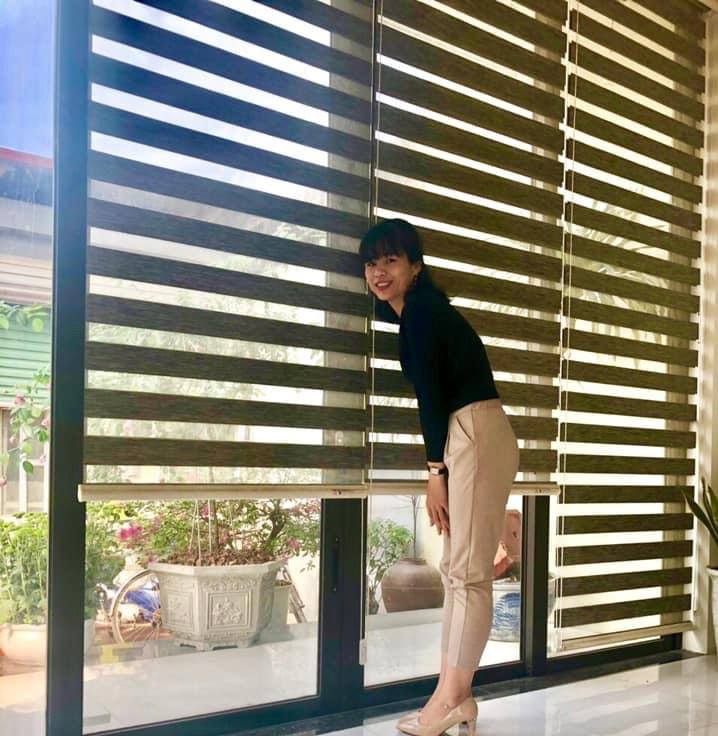 Rèm cầu vồng phòng khách tại Văn Phú, Hà Đông