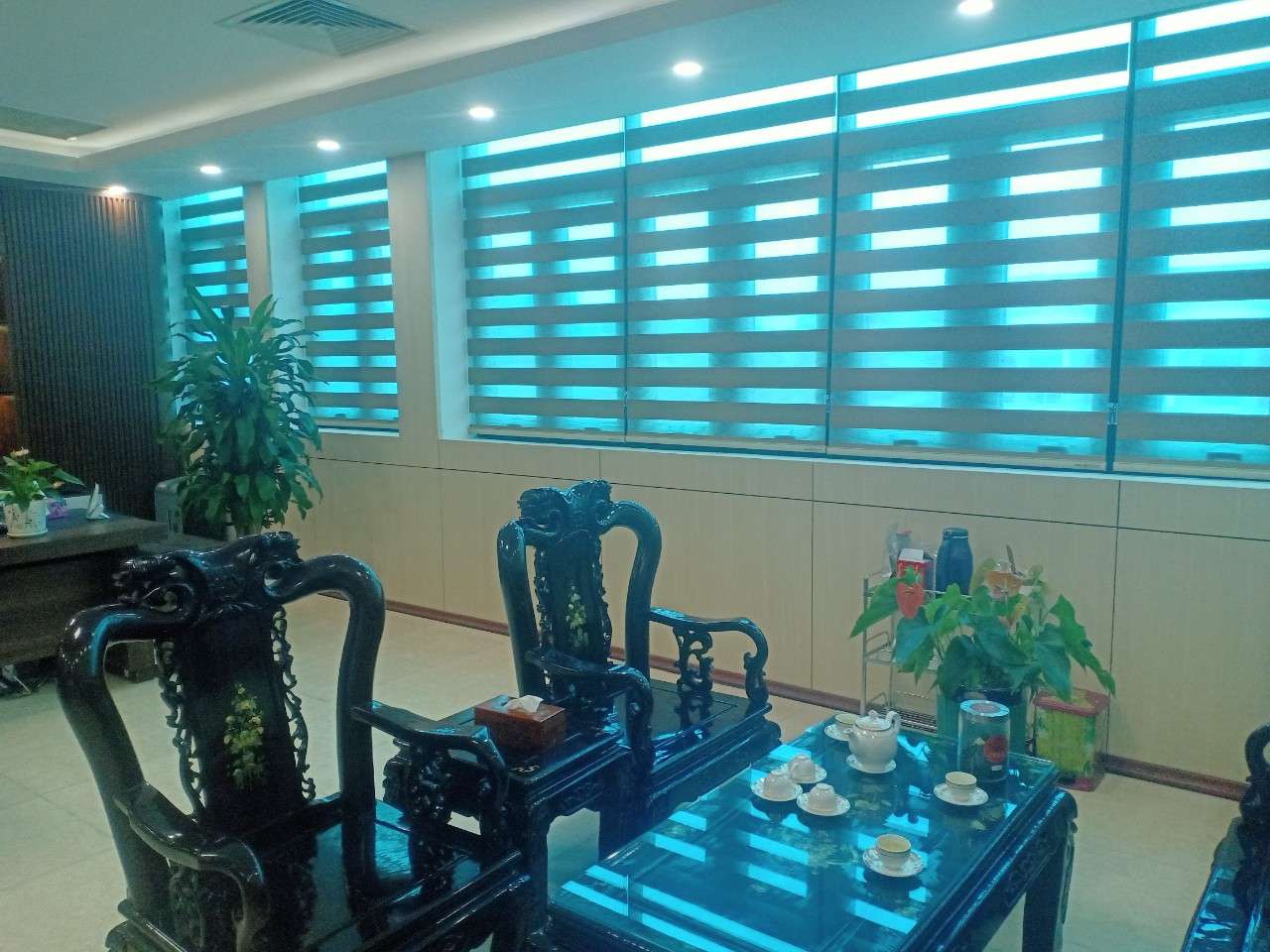 LẮP ĐẶT RÈM CẦU VỒNG TẠI NGÂN HÀNG CHÍNH SÁCH TỈNH CAO BẰNG