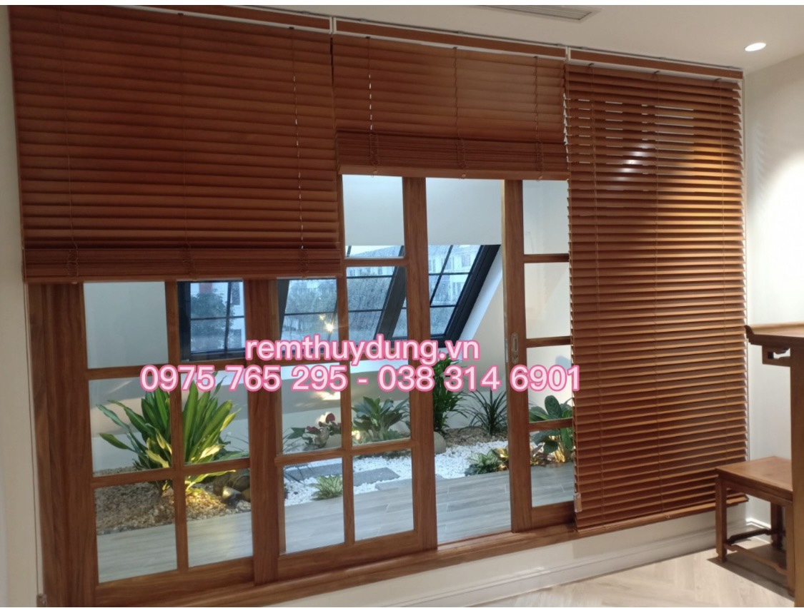 Rèm gỗ đẹp tại Trần Phú quận Hoàng Mai