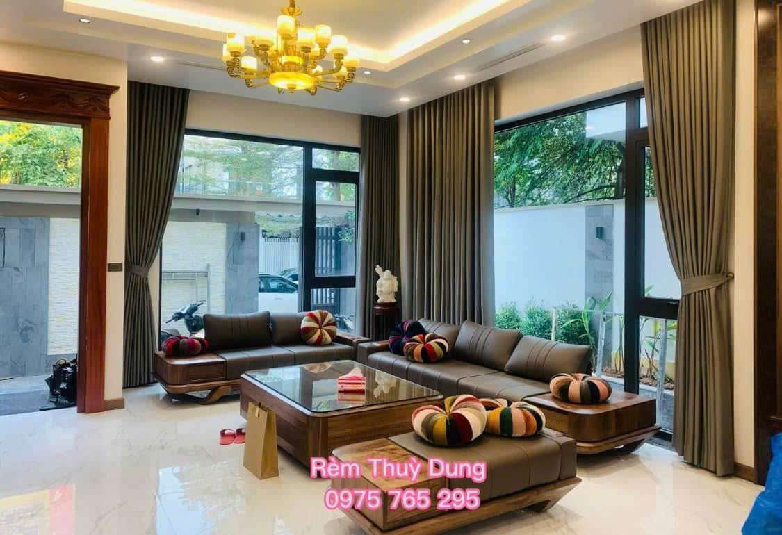 LẮP ĐẶT RÈM VẢI 2 LỚP HÀN TẠI NGOẠI GIAO ĐOÀN 0975765295