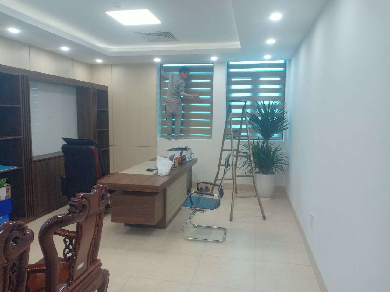 LẮP ĐẶT RÈM CẦU VỒNG TẠI NGÂN HÀNG CHÍNH SÁCH TỈNH CAO BẰNG