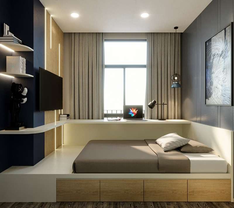 Lựa chọn rèm vải cho phòng ngủ tại Thường Tín
