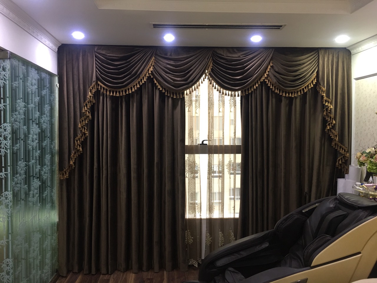 Thi công rèm âm trần cần lưu ý - Rèm Thùy Dung 0975765295
