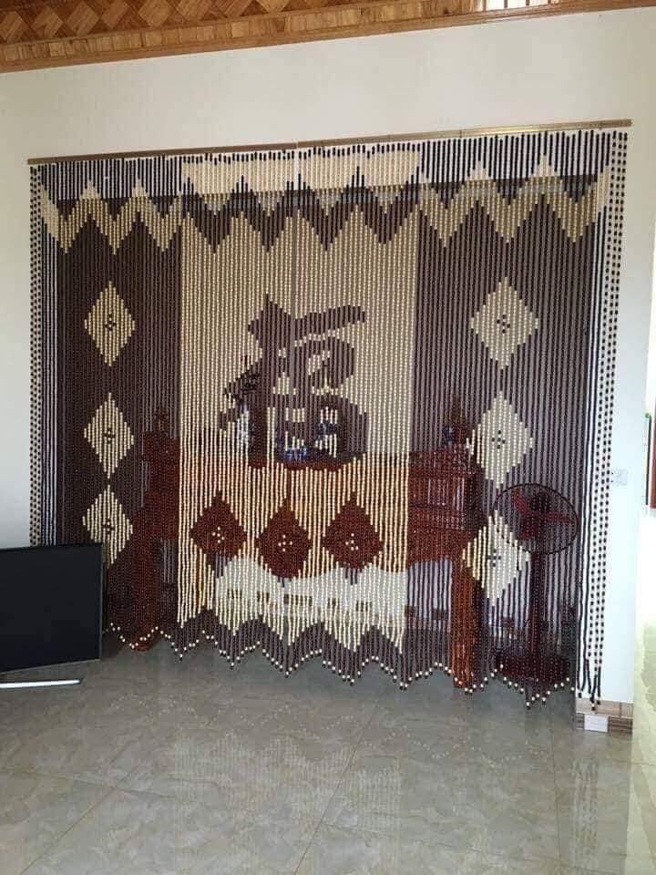 Các Mẫu Rèm Hạt Gỗ 0975765295