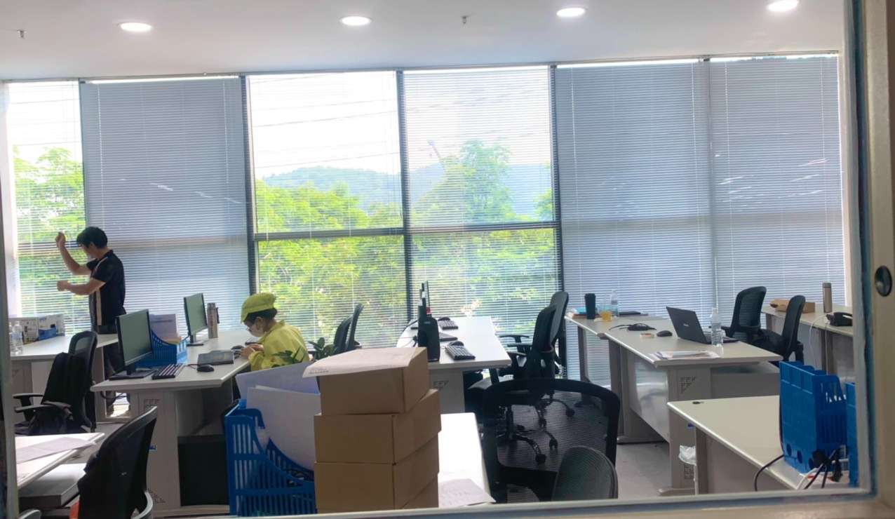THI CÔNG RÈM VĂN PHÒNG TẠI CÔNG TY ASKEY BẮC GIANG 0975 765 295
