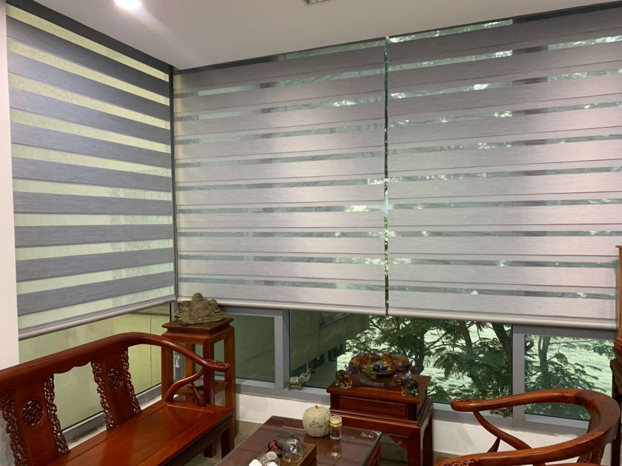 LẮP ĐẶT RÈM CẦU VỒNG VĂN PHÒNG TẠI TRÍCH SÀI, TÂY HỒ 0975 765 295