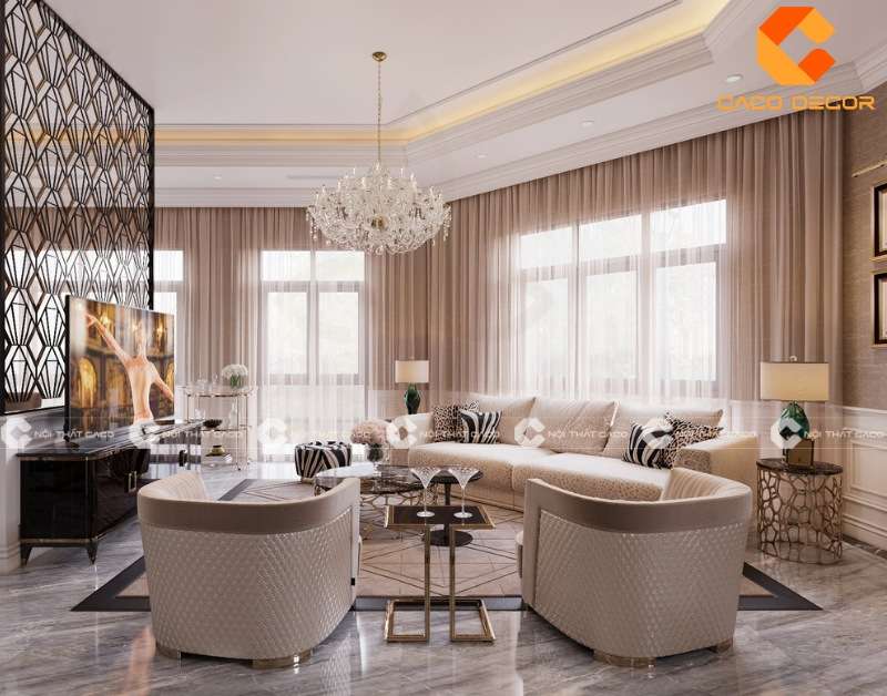 Rèm vải 2 lớp chống nắng tại Minh Khai