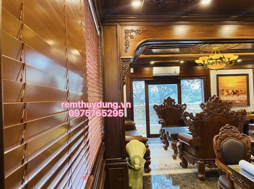 Rèm gỗ đẹp tại Trần Phú quận Hoàng Mai