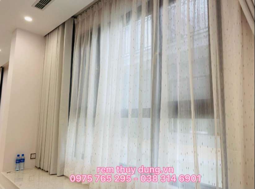 Rèm vải một màu tại Thanh Trì Hà Nội 0975 765 295 RV47