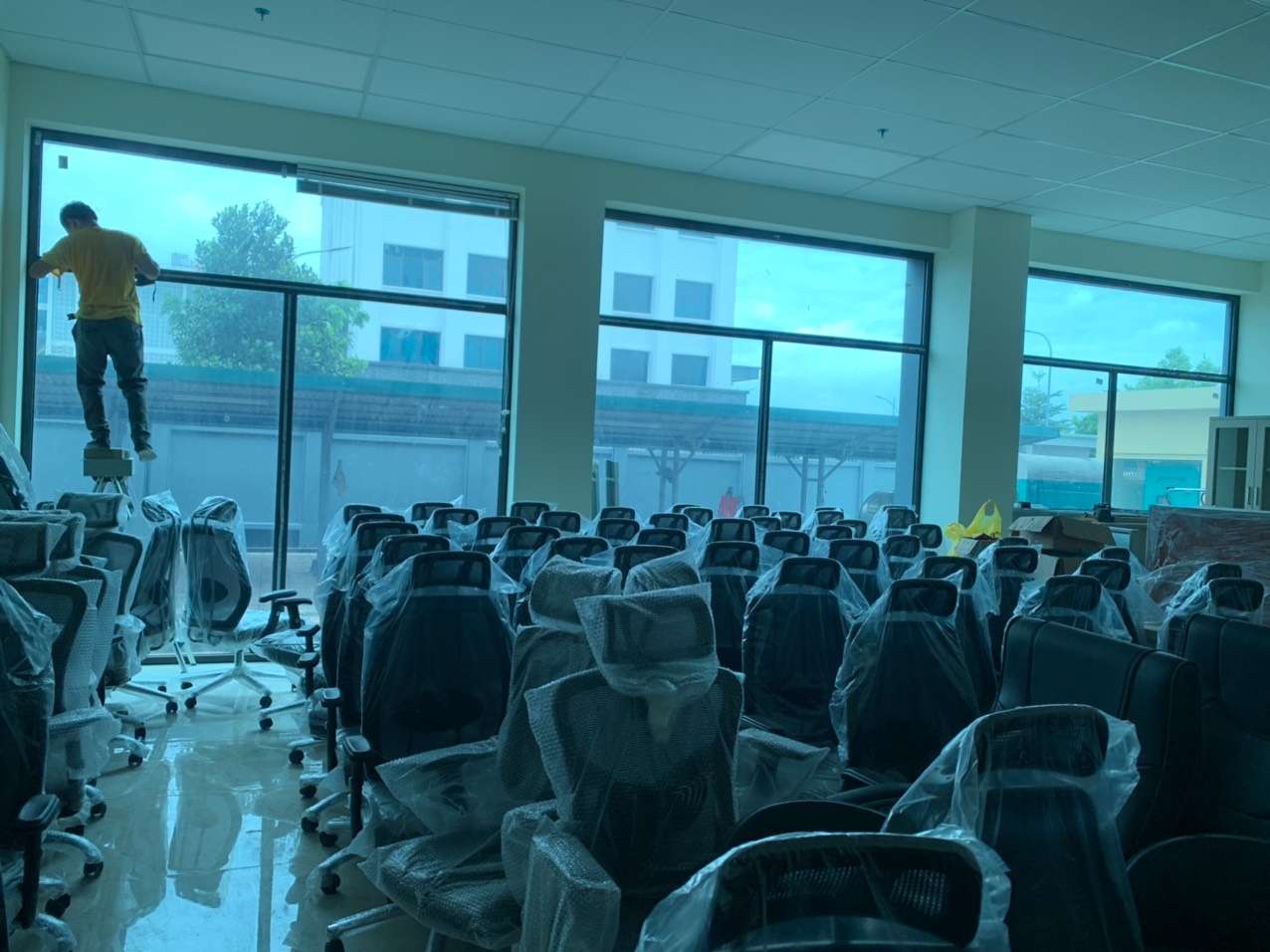 THI CÔNG RÈM VĂN PHÒNG TẠI CHI CỤC THUẾ BẮC GIANG 0975765295
