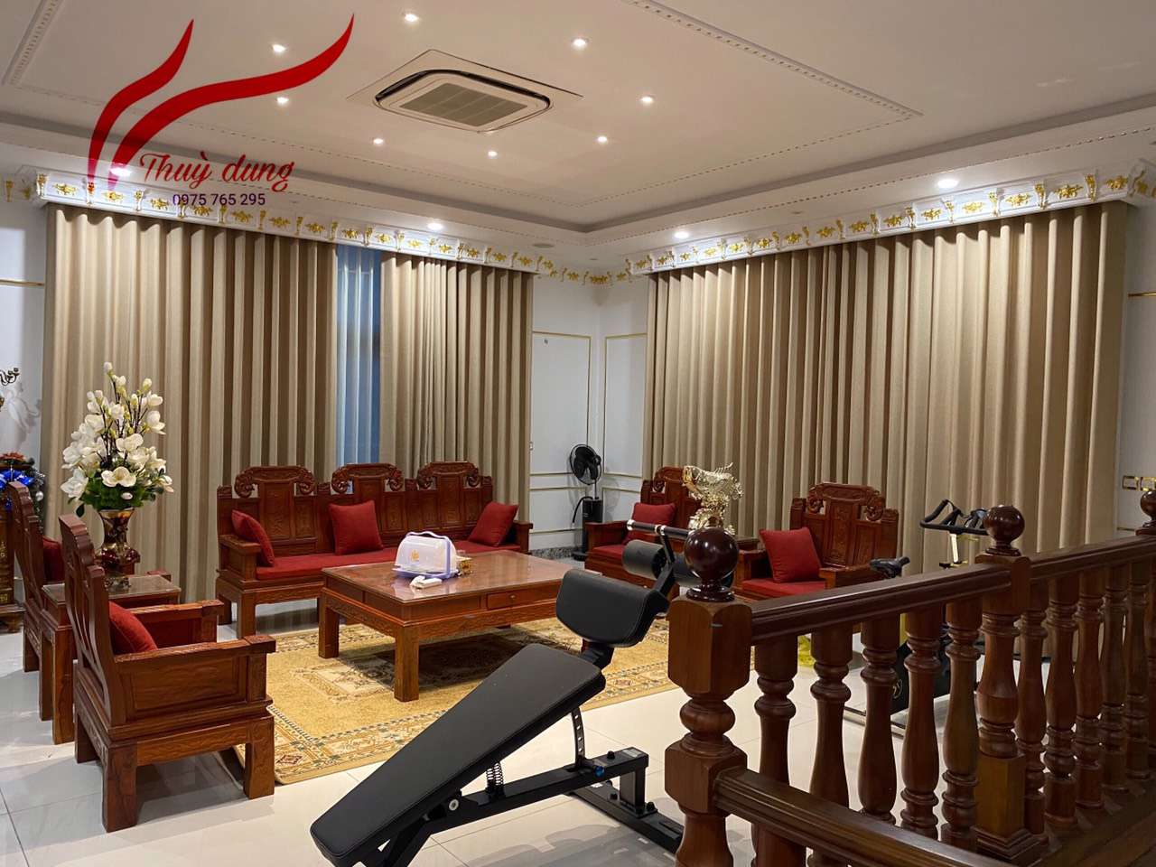 Các mẫu rèm cửa đẹp cho phòng khách 0975 765 295