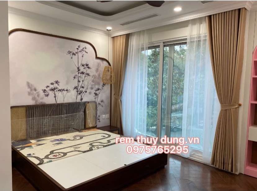 Rèm vải 2 lớp tại Hoàng Mai Hà Nội 0975 765 295