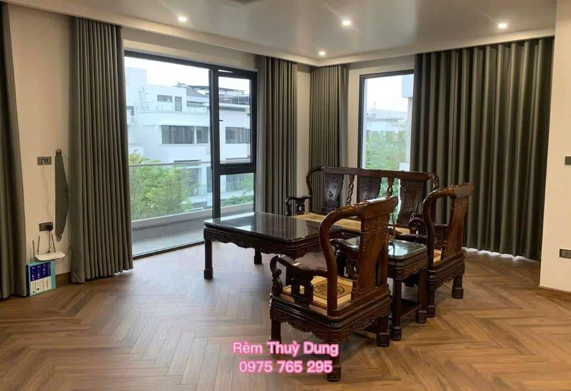 LẮP ĐẶT RÈM VẢI 2 LỚP HÀN TẠI NGOẠI GIAO ĐOÀN 0975765295