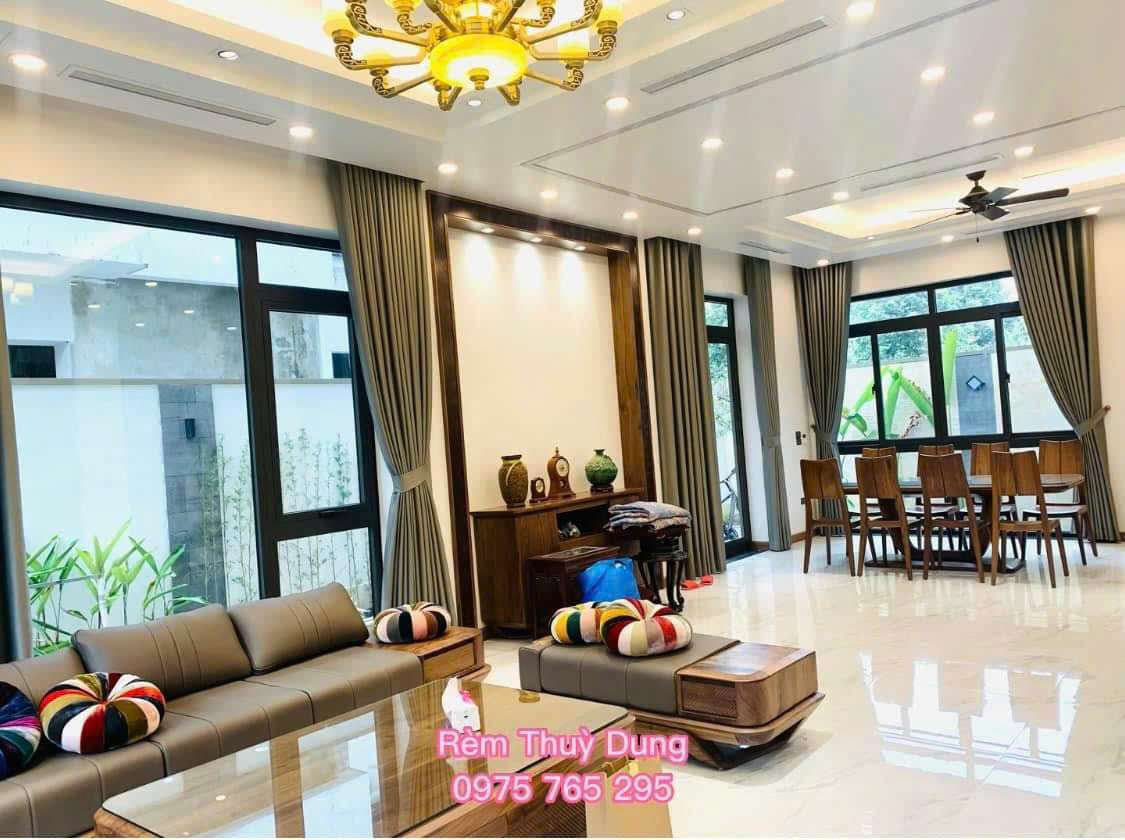 LẮP ĐẶT RÈM VẢI 2 LỚP HÀN TẠI NGOẠI GIAO ĐOÀN 0975765295