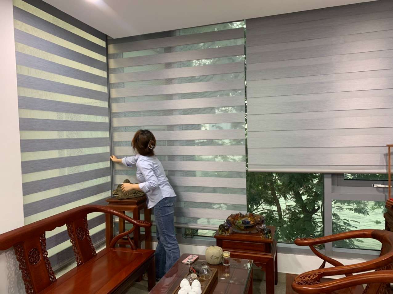 RÈM CẦU VỒNG VĂN PHÒNG TẠI QUẬN HOÀN KIẾM 0975 765 295