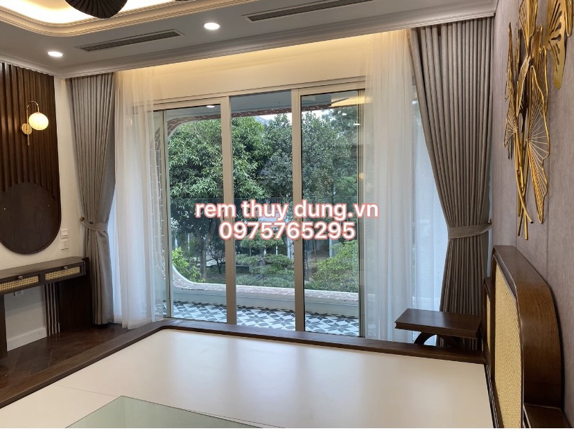 Rèm Vải Buông  Đẹp Giá Rẻ Cầu Giấy Hà Nội 097 5765 295