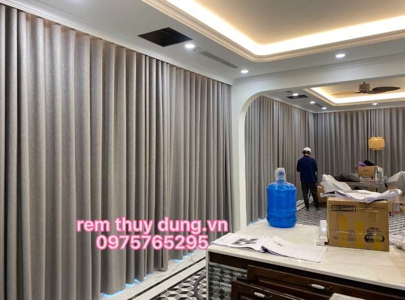 Rèm vải 2 lớp tại Hà Nội - Rèm Thùy Dung 0975 765 295