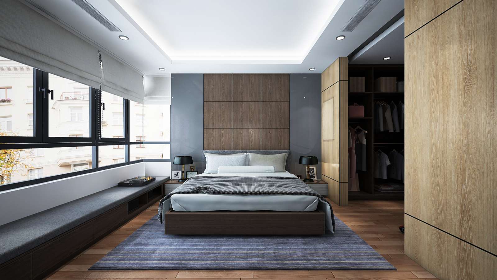 Rèm cửa chung cư cao cấp Hà Nội - Rèm chung cư đẹp giá rẻ 0975 765 295
