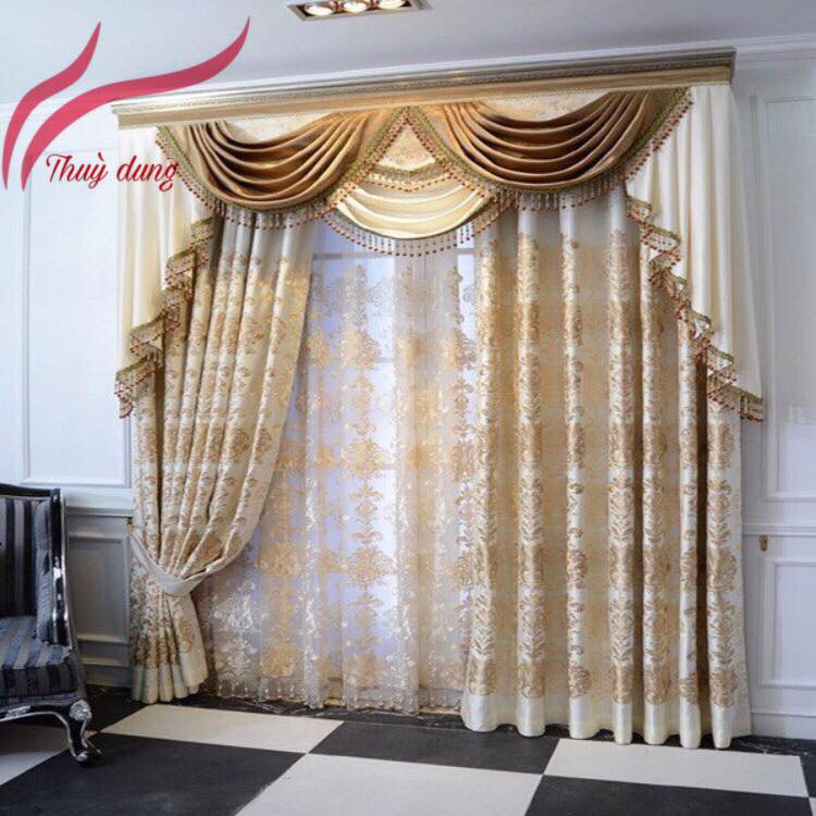 rèm cửa biệt thự