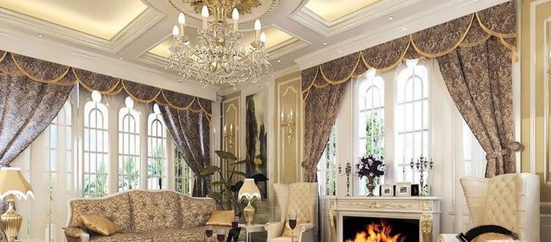 rèm cửa biệt thự