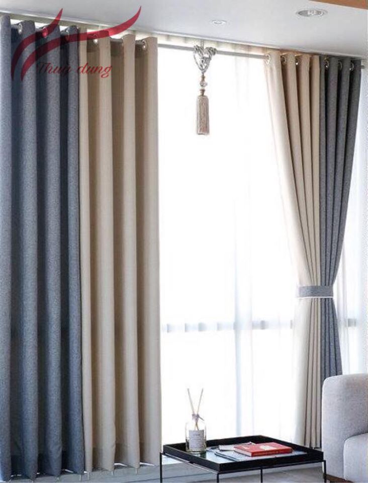 Rèm vải 2 lớp đẹp Hà Nội 0975 765 295