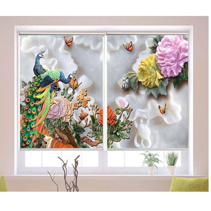 Các mẫu rèm cuốn tranh tại Hà Nội 0975765295