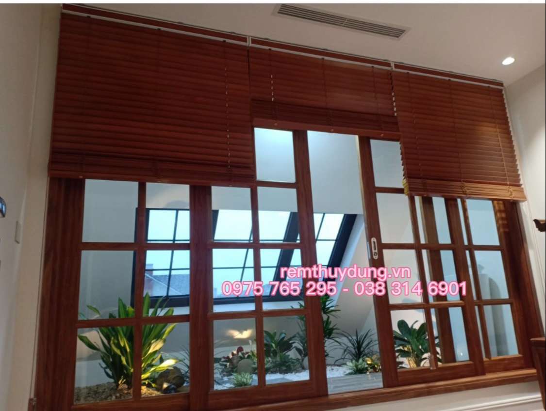 Rèm gỗ phòng khách tại phường Mai Dịch, Cầu Giấy