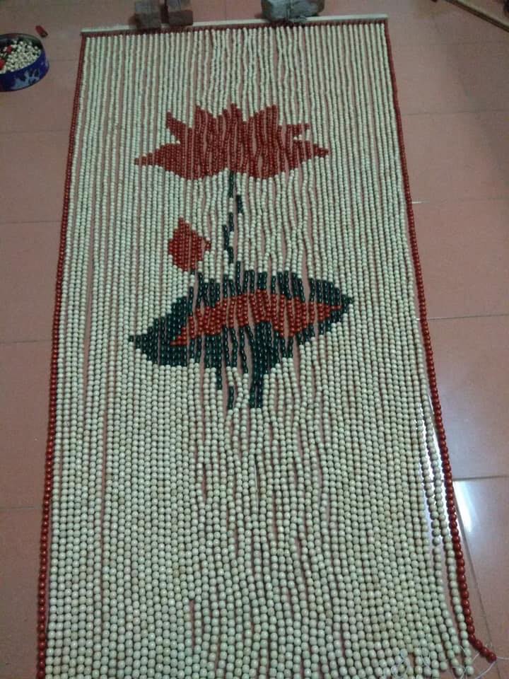 Các Mẫu Rèm Hạt Gỗ 0975765295