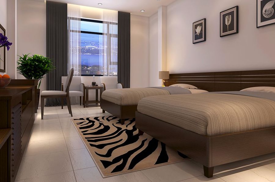 RÈM VẢI 2 LỚP ĐẸP KHÁCH SẠN TẠI NHA TRANG KHÁNH HÒA
