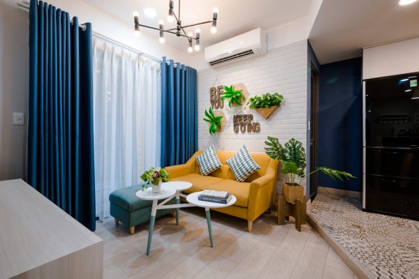 RÈM CỬA SỔ PHÒNG KHÁCH TẠI QUẬN NAM TỪ LIÊM, HÀ NỘI