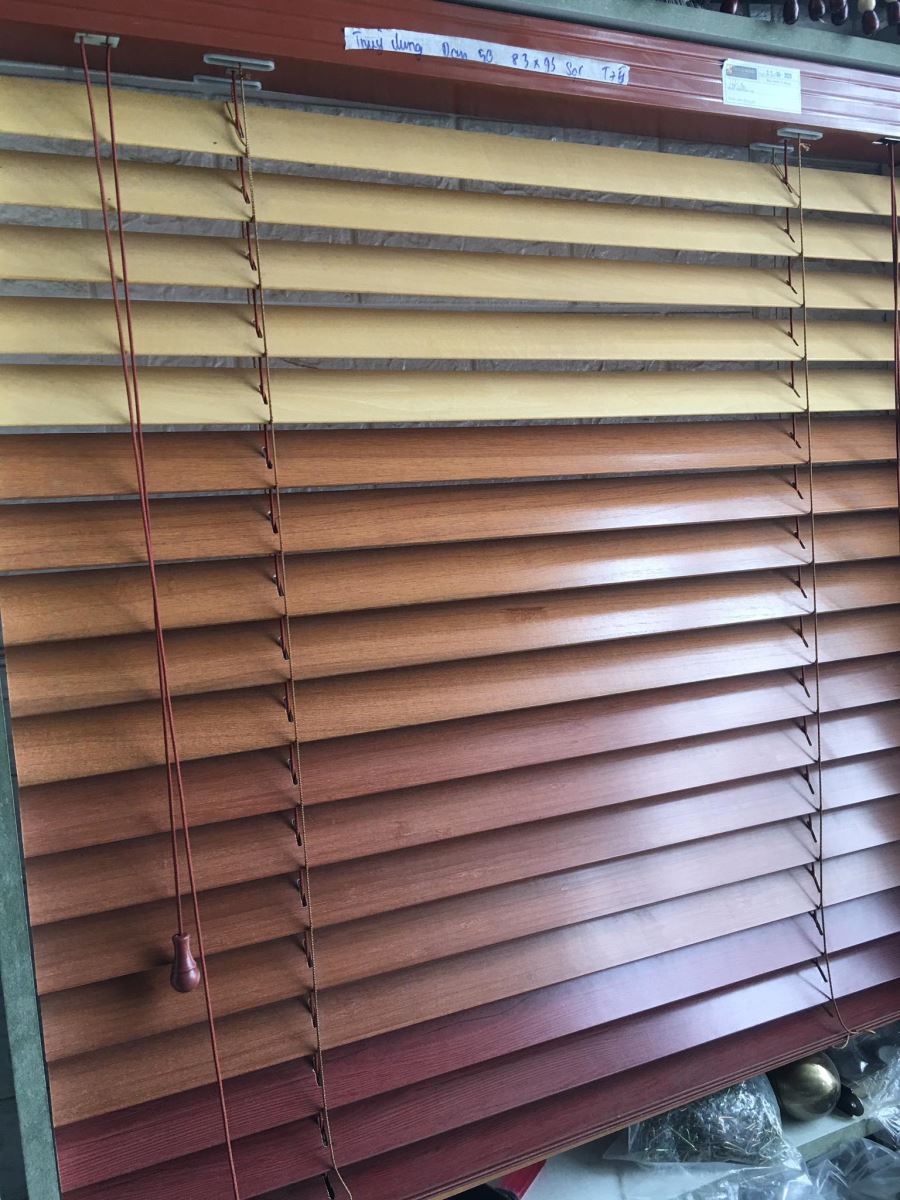 Rèm Nhựa Giả Gỗ Chống Nước Bền Đẹp 0975 765 295