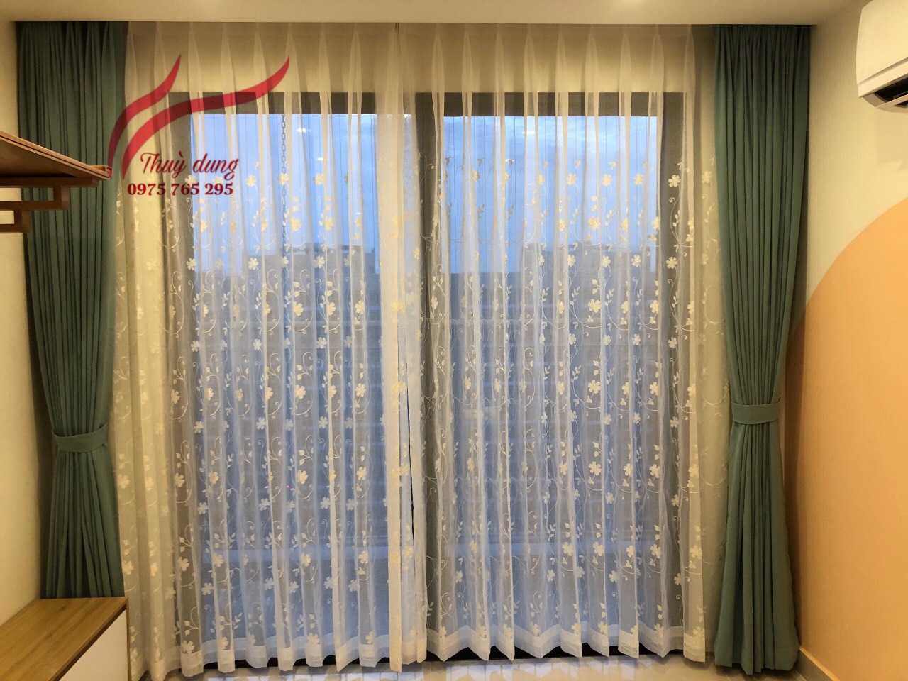 Thi công rèm âm trần cần lưu ý - Rèm Thùy Dung 0975765295