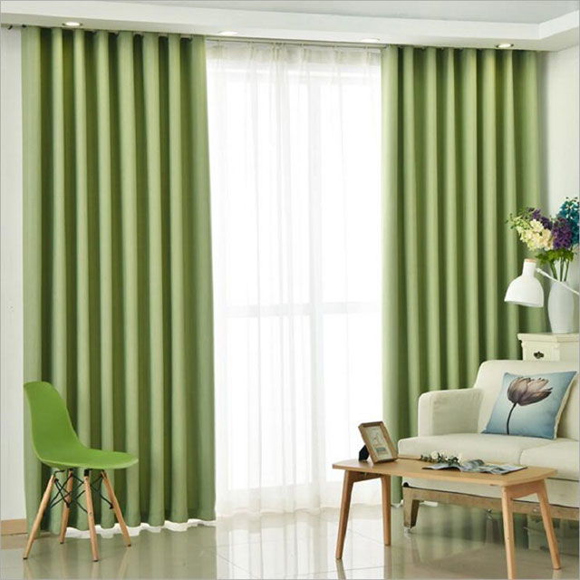 rèm cửa 1 màu sang trọng tại hà nội