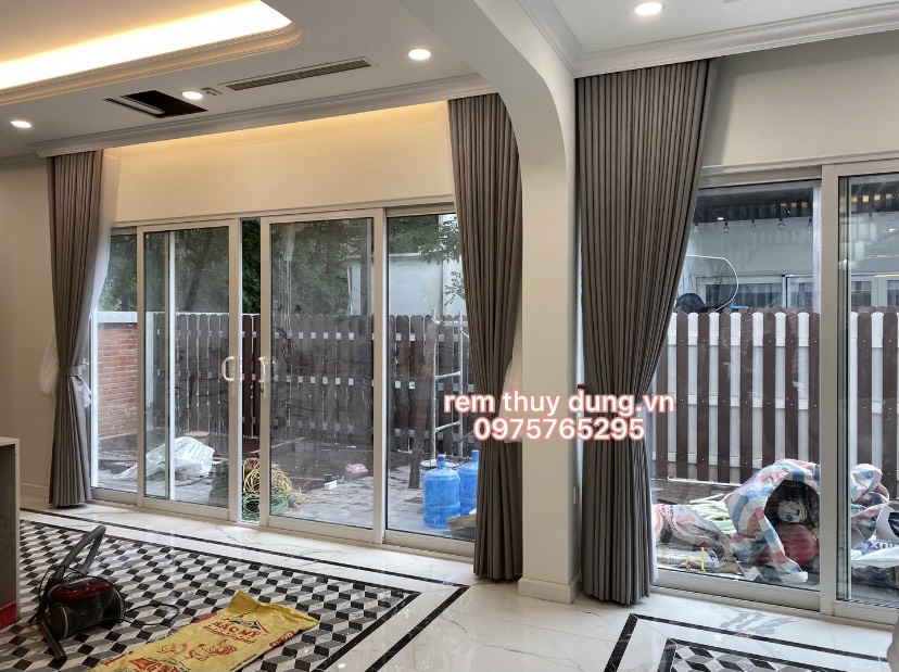 Rèm Vải Buông  Đẹp Giá Rẻ Cầu Giấy Hà Nội 097 5765 295
