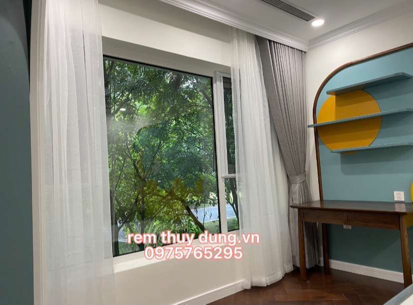 Lựa chọn rèm vải cho phòng ngủ tại Thường Tín