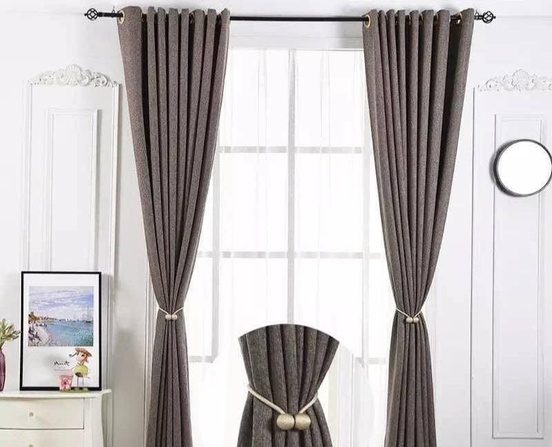 những lý do chọn rèm vải phòng khách