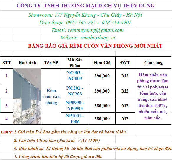 Rèm Cửa Tại Mỹ Đình, Hà Nội - Miễn Phí Lắp Đặt 0975 765 295