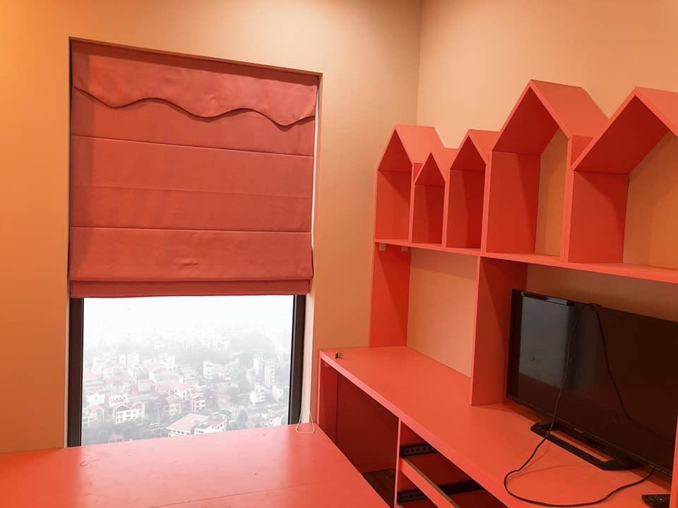 Rèm roman cản nhiệt phòng ngủ